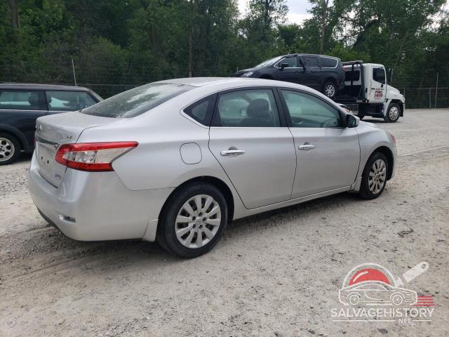 3N1AB7AP6EL671513 2014 NISSAN SENTRA photo no. 3