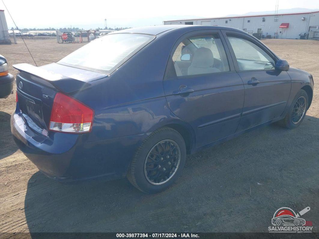 KNAFE221095636377 2009 KIA SPECTRA photo no. 4