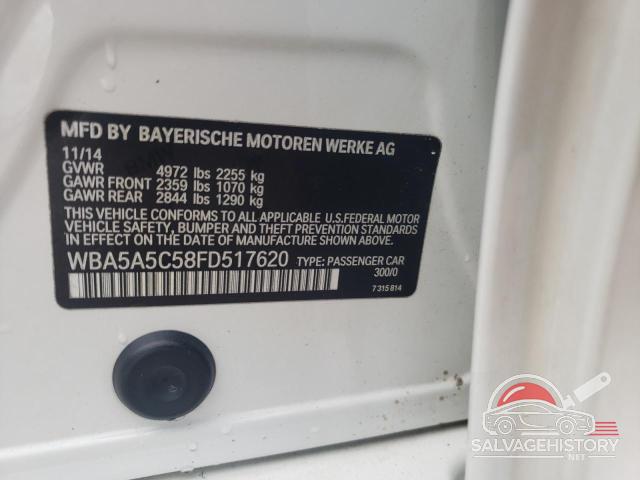 WBA5A5C58FD517620 2015 BMW 5 SERIES photo no. 12
