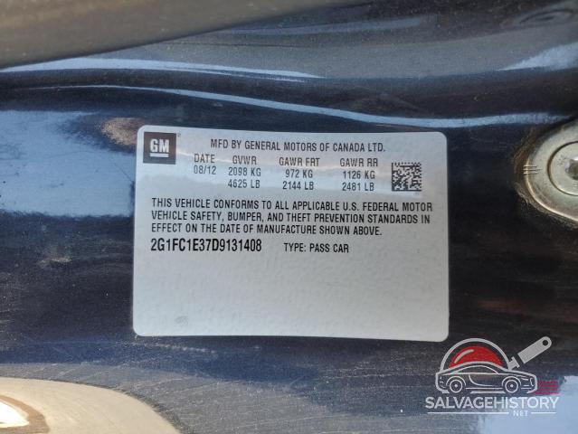 2G1FC1E37D9131408 2013 CHEVROLET CAMARO photo no. 13