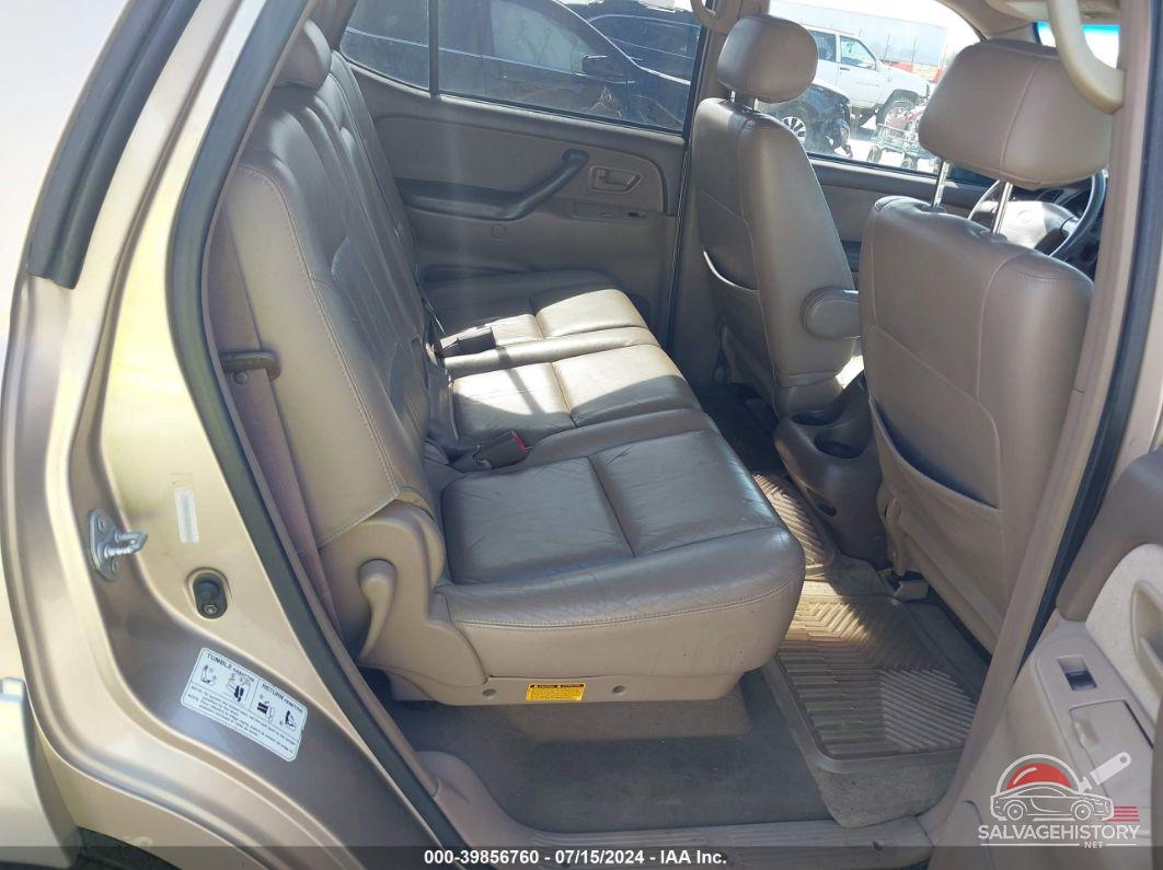 5TDBT44A61S054461 2001 TOYOTA SEQUOIA photo no. 8