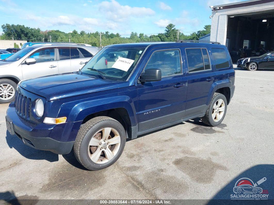 1C4NJRFBXED892158 2014 JEEP PATRIOT photo no. 2
