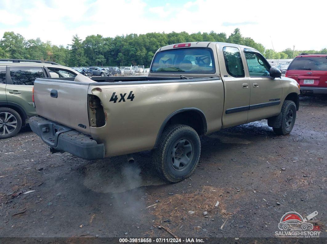 5TBBN441X3S429077 2003 TOYOTA TUNDRA photo no. 4