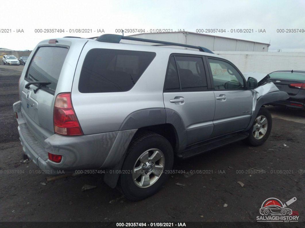 JTEBU14R330013725 2003 TOYOTA 4RUNNER photo no. 4