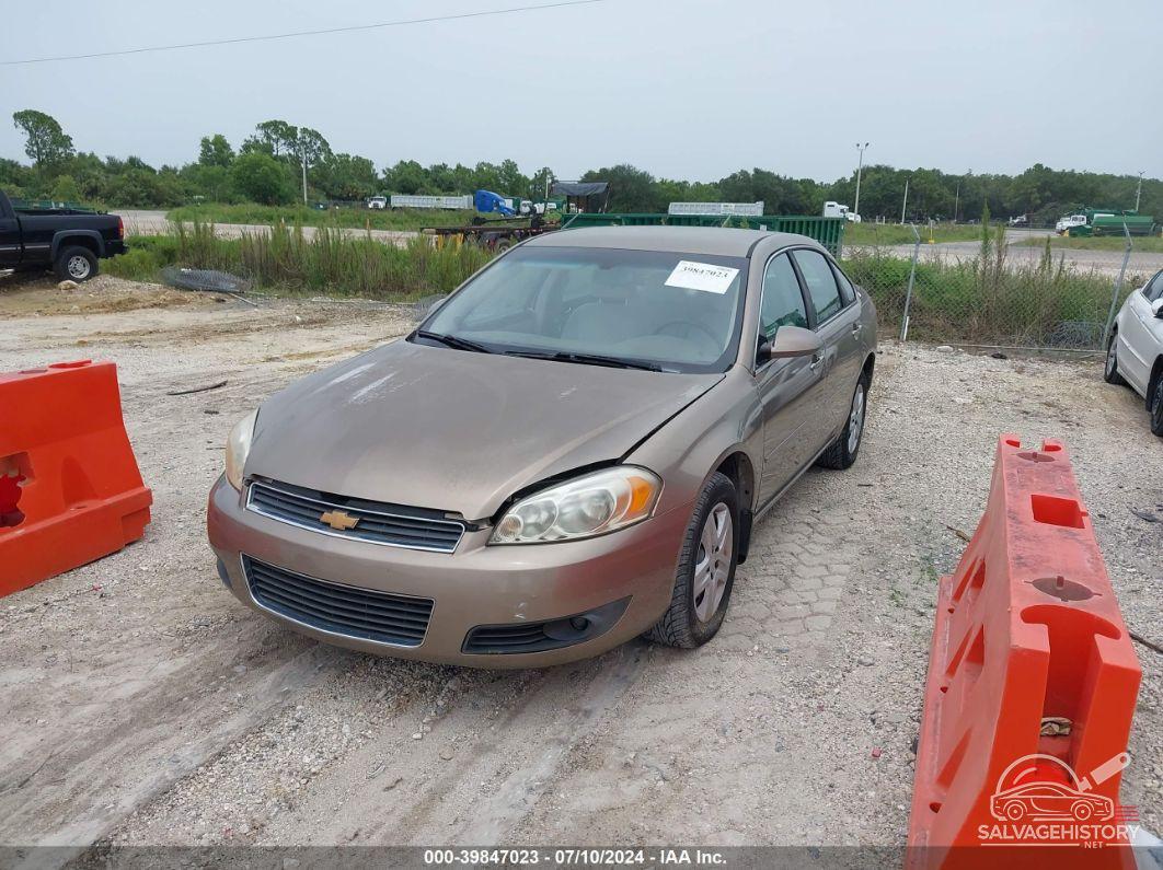 2G1WB58K679382938 2007 CHEVROLET IMPALA photo no. 2