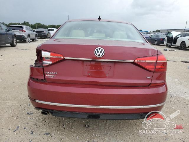 1VWAS7A34GC057114 2016 VOLKSWAGEN PASSAT photo no. 6