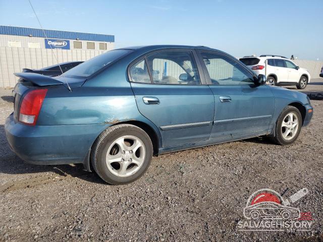 KMHDN45D13U494030 2003 HYUNDAI ELANTRA photo no. 3