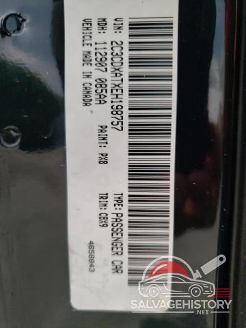 2C3CDXATXEH198757 2014 DODGE CHARGER photo no. 12