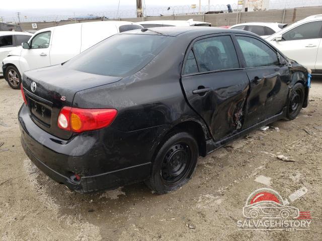 1NXBU40E09Z104036 2009 TOYOTA COROLLA BA photo no. 3
