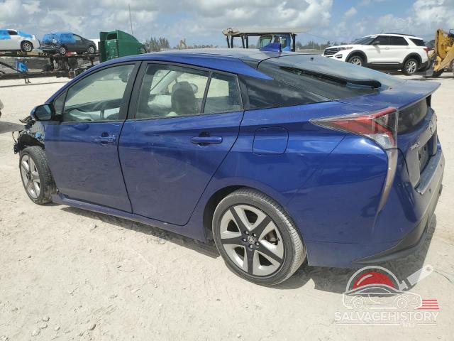 JTDKARFU7J3061947 2018 TOYOTA PRIUS photo no. 2