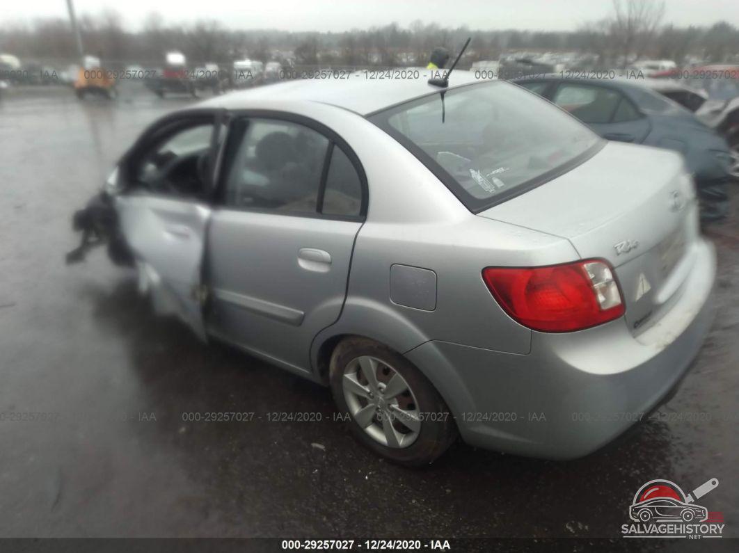 KNADH4A31A6634519 2010 KIA RIO photo no. 3