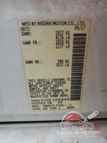 1N4AL3AP5JC104949 2018 NISSAN ALTIMA photo no. 13