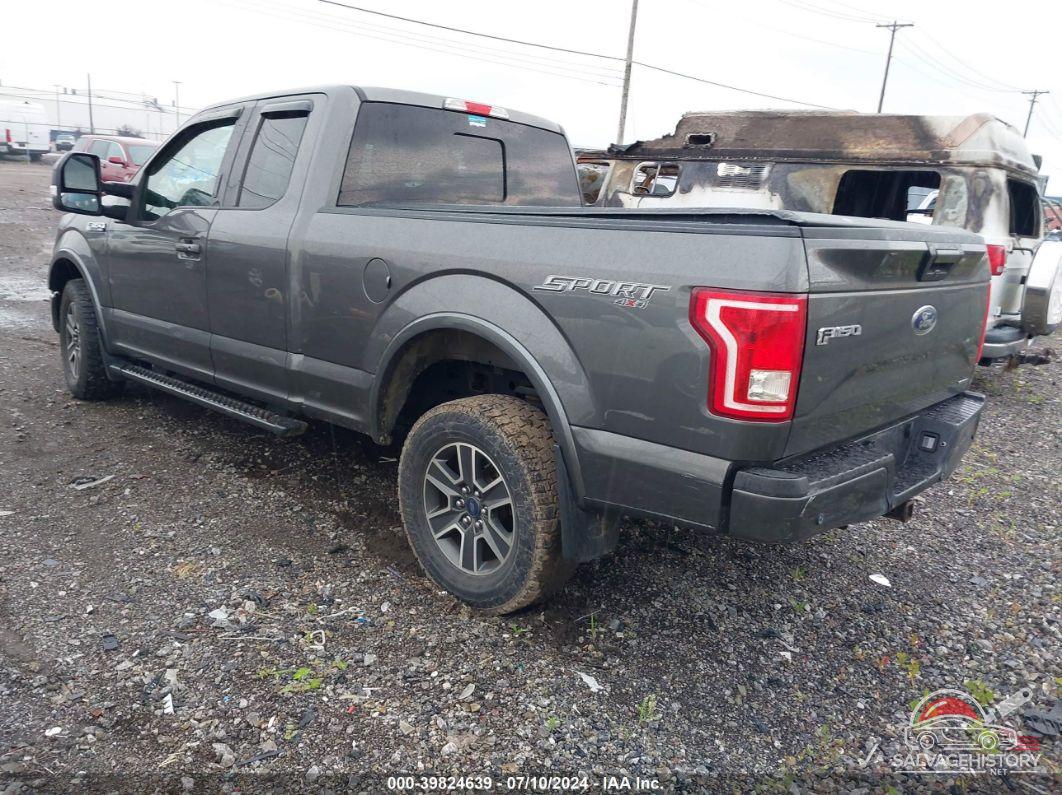 1FTFX1EF9FKE23858 2015 FORD F-150 photo no. 3