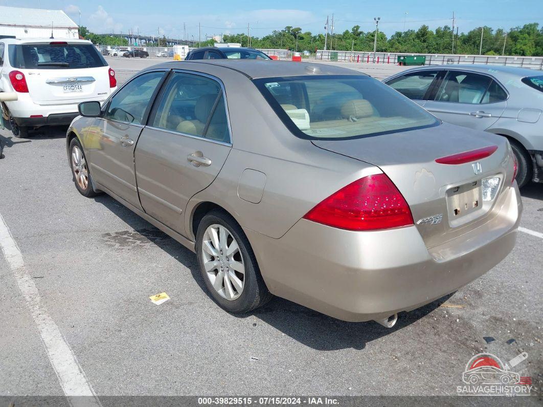 1HGCM66546A047740 2006 HONDA ACCORD photo no. 3