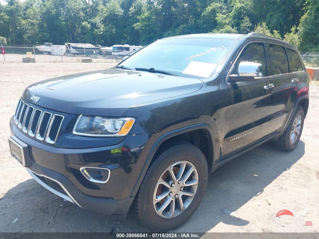 1C4RJFBG3EC391961 2014 JEEP GRAND CHEROKEE photo no. 2