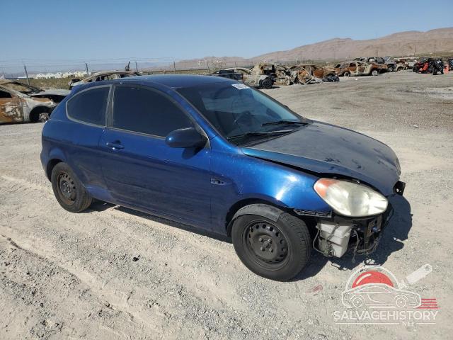 KMHCN36C37U041075 2007 HYUNDAI ACCENT photo no. 4