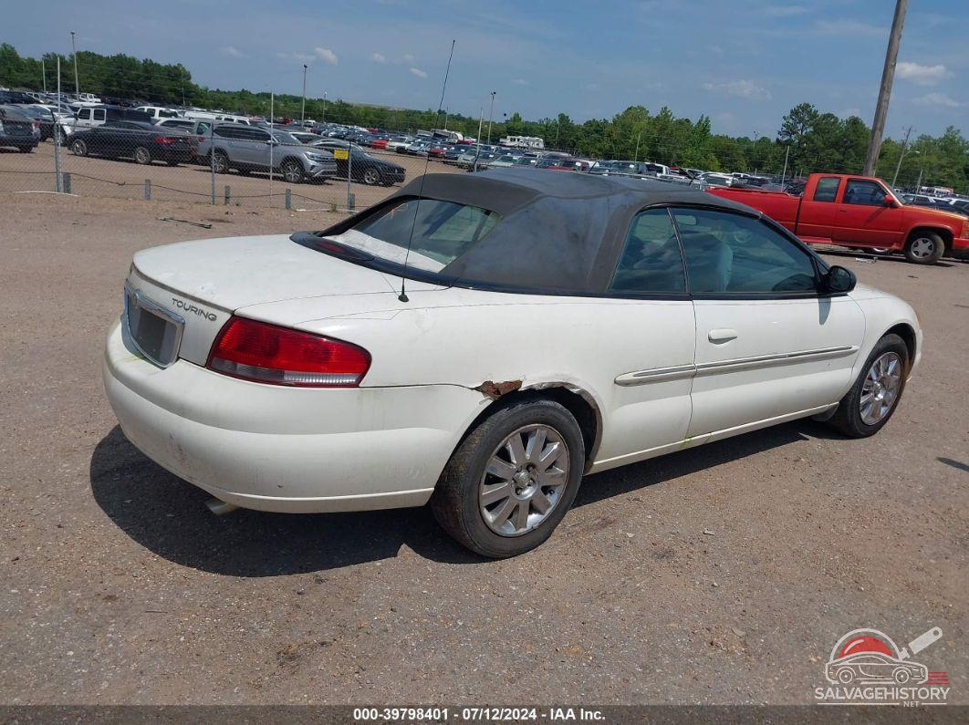 1C3EL55R65N658387 2005 CHRYSLER SEBRING photo no. 4