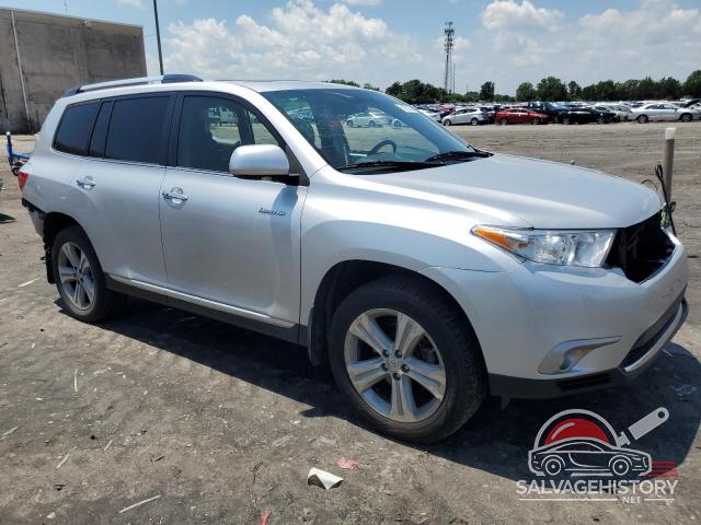 5TDDK3EH5CS169394 2012 TOYOTA HIGHLANDER photo no. 4