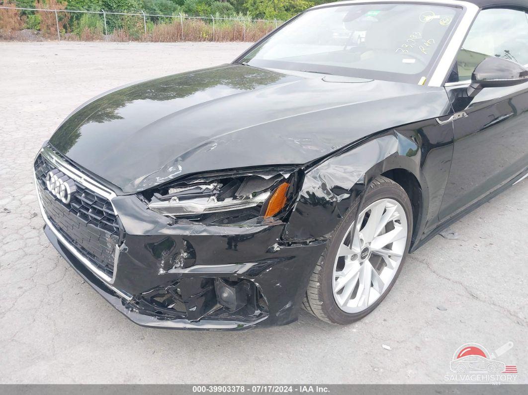 WAU2AGF50NN007586 2022 AUDI A5 CABRIOLET photo no. 6
