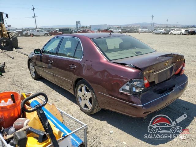 JTHBN36F755001498 2005 LEXUS LS430 photo no. 2