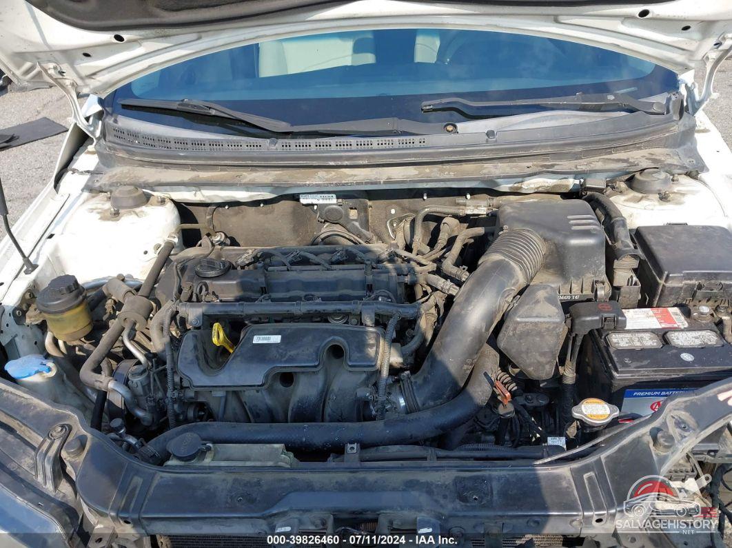 KNAFU4A25A5166408 2010 KIA FORTE photo no. 10