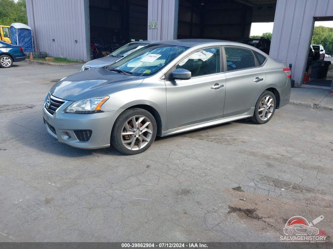 3N1AB7AP4DL612684 2013 NISSAN SENTRA photo no. 2