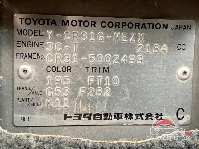 CR315002499 1993 TOYOTA ALL OTHER photo no. 10