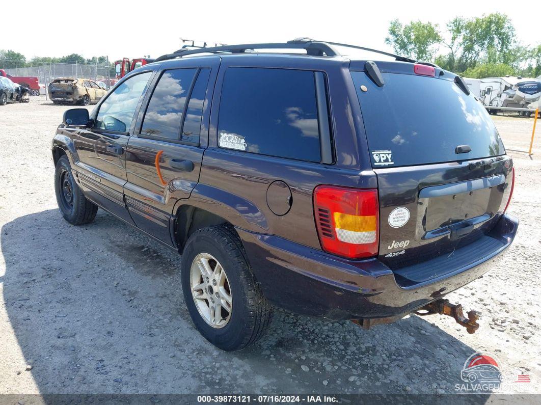 1J4GW48N24C293466 2004 JEEP GRAND CHEROKEE photo no. 3