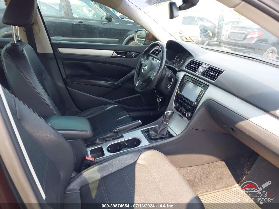 1VWBN7A36DC042217 2013 VOLKSWAGEN PASSAT photo no. 5