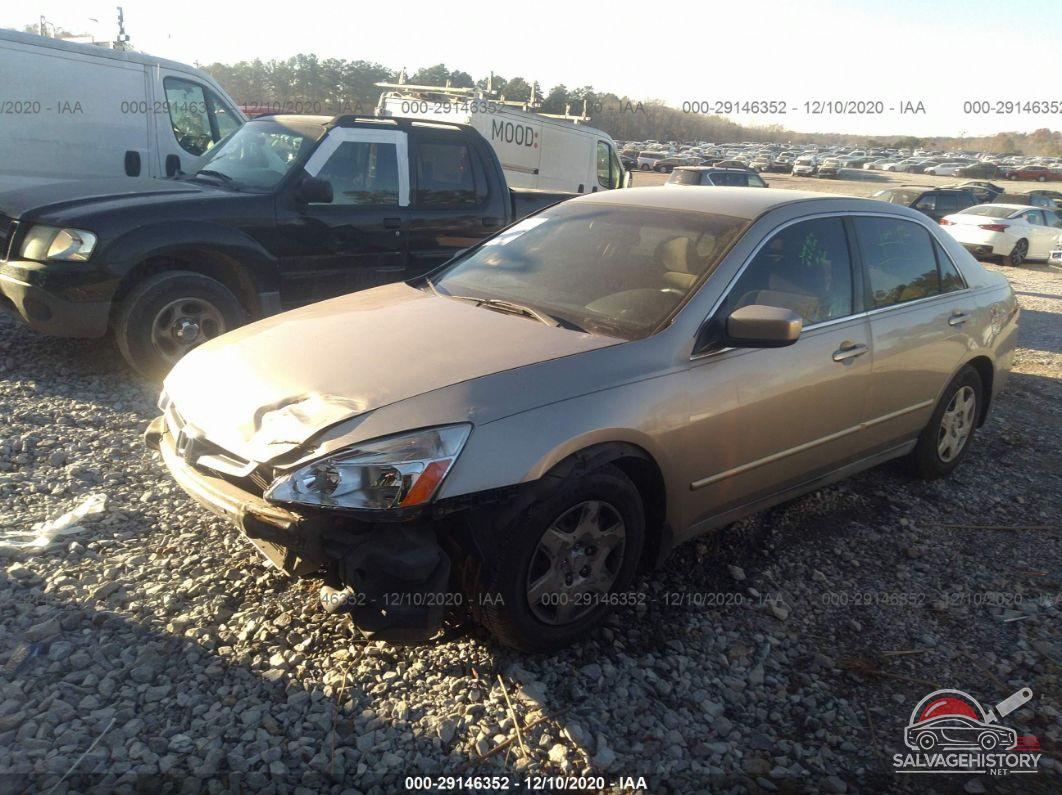 3HGCM56455G707348 2005 HONDA ACCORD SDN photo no. 2