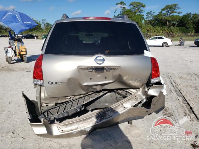 5N1BV28U14N356913 2004 NISSAN QUEST photo no. 6