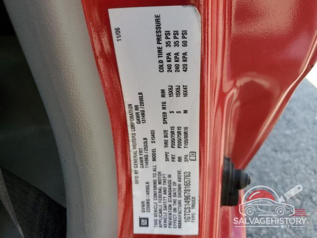 1GTCS149678165763 2007 GMC CANYON photo no. 12