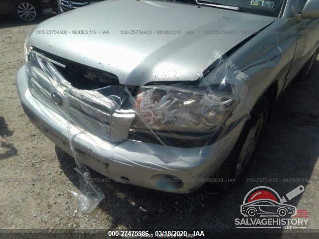 JTEEP21A160160963 2006 TOYOTA HIGHLANDER photo no. 6