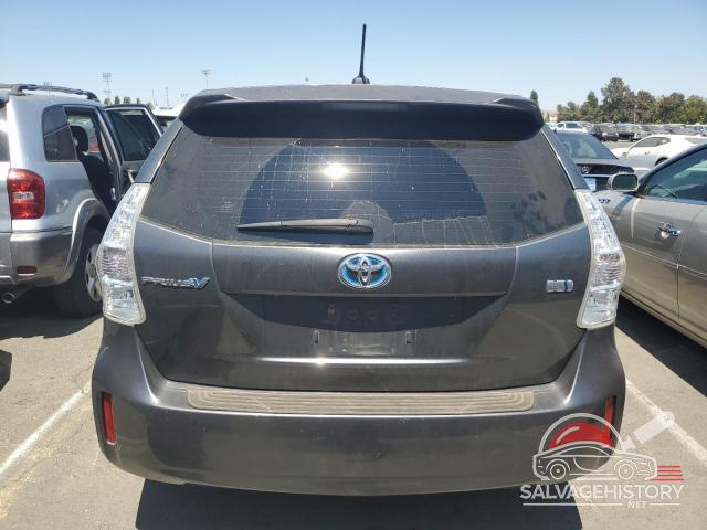 JTDZN3EU5C3174364 2012 TOYOTA PRIUS photo no. 6