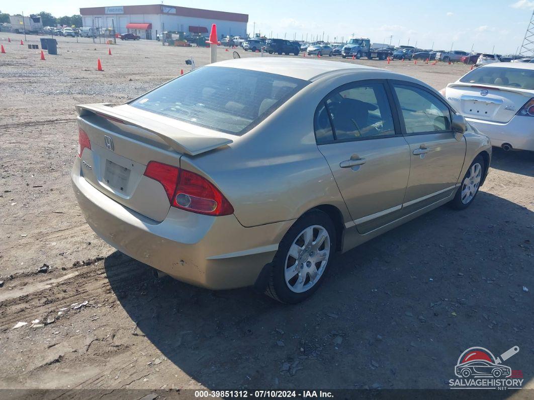 1HGFA16567L045244 2007 HONDA CIVIC photo no. 4