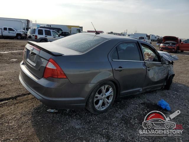 3FAHP0HA3CR371806 2012 FORD FUSION photo no. 3