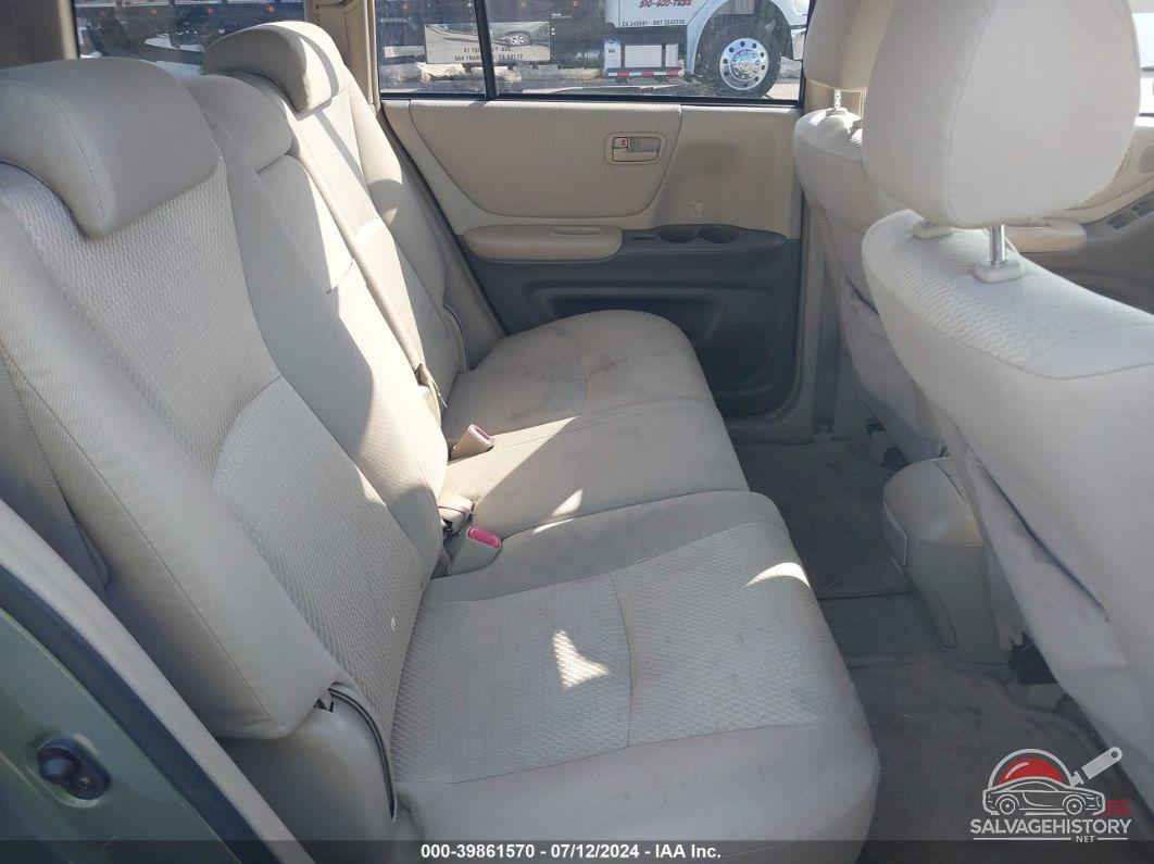 JTEEP21A150124382 2005 TOYOTA HIGHLANDER photo no. 8
