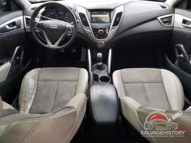 KMHTC6AD1DU137502 2013 HYUNDAI VELOSTER photo no. 8