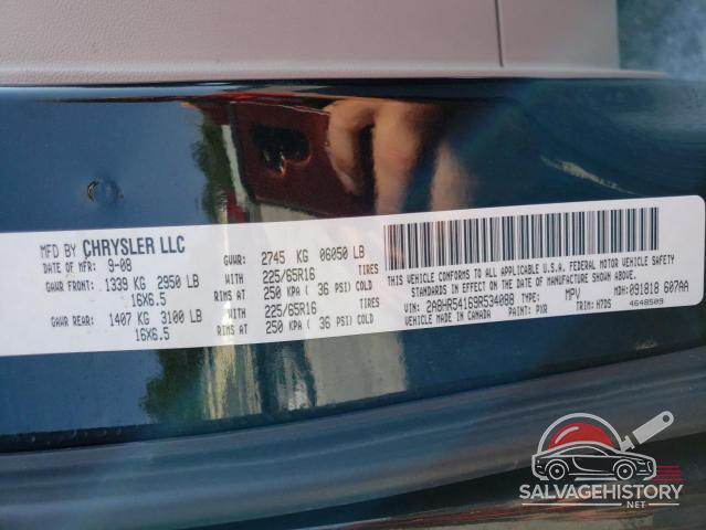 2A8HR54169R534088 2009 CHRYSLER MINIVAN photo no. 14