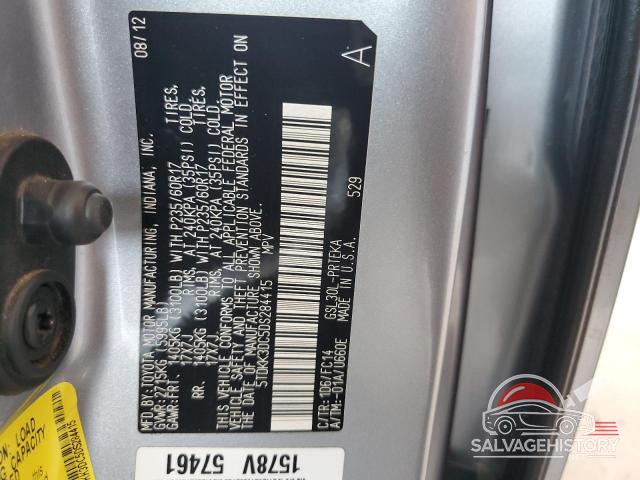 5TDKK3DC5DS284415 2013 TOYOTA All Models photo no. 13