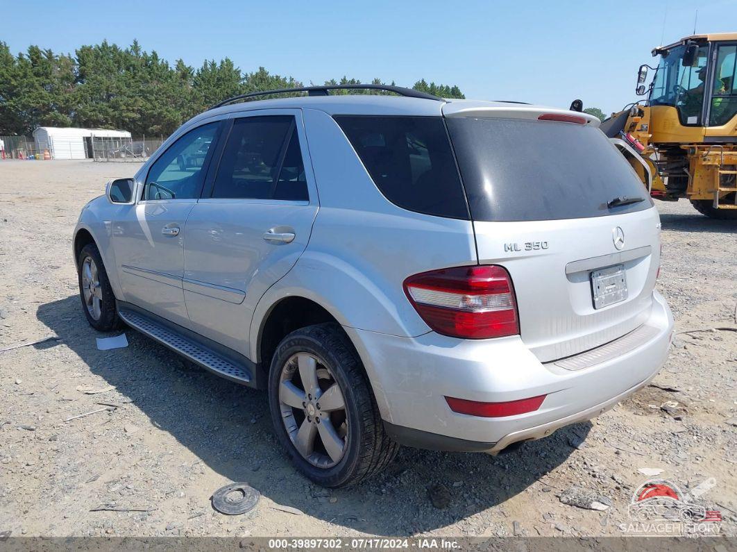 4JGBB86E59A459337 2009 MERCEDES-BENZ ML 350 photo no. 3