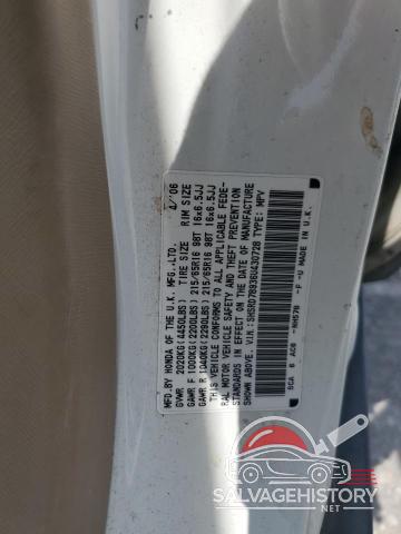 SHSRD78936U430728 2006 HONDA CRV photo no. 12
