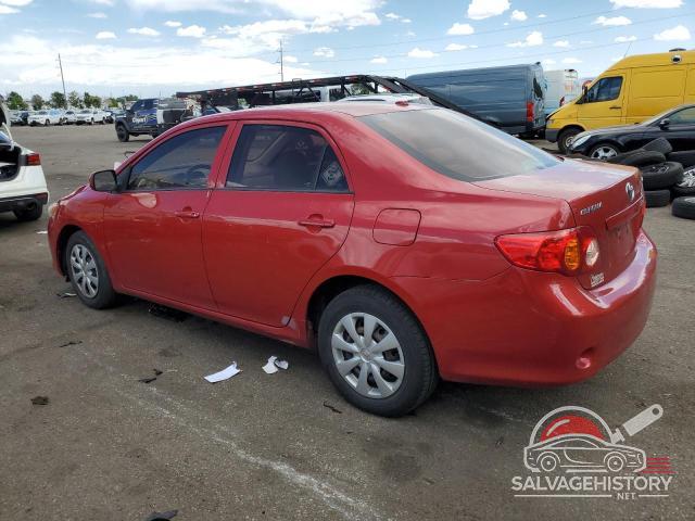 1NXBU4EEXAZ378745 2010 TOYOTA COROLLA photo no. 2