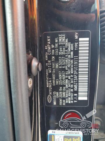 KM8JT3AF3FU119111 2015 HYUNDAI TUCSON photo no. 12