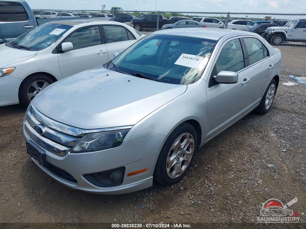 3FAHP0HA2BR241899 2011 FORD FUSION photo no. 2