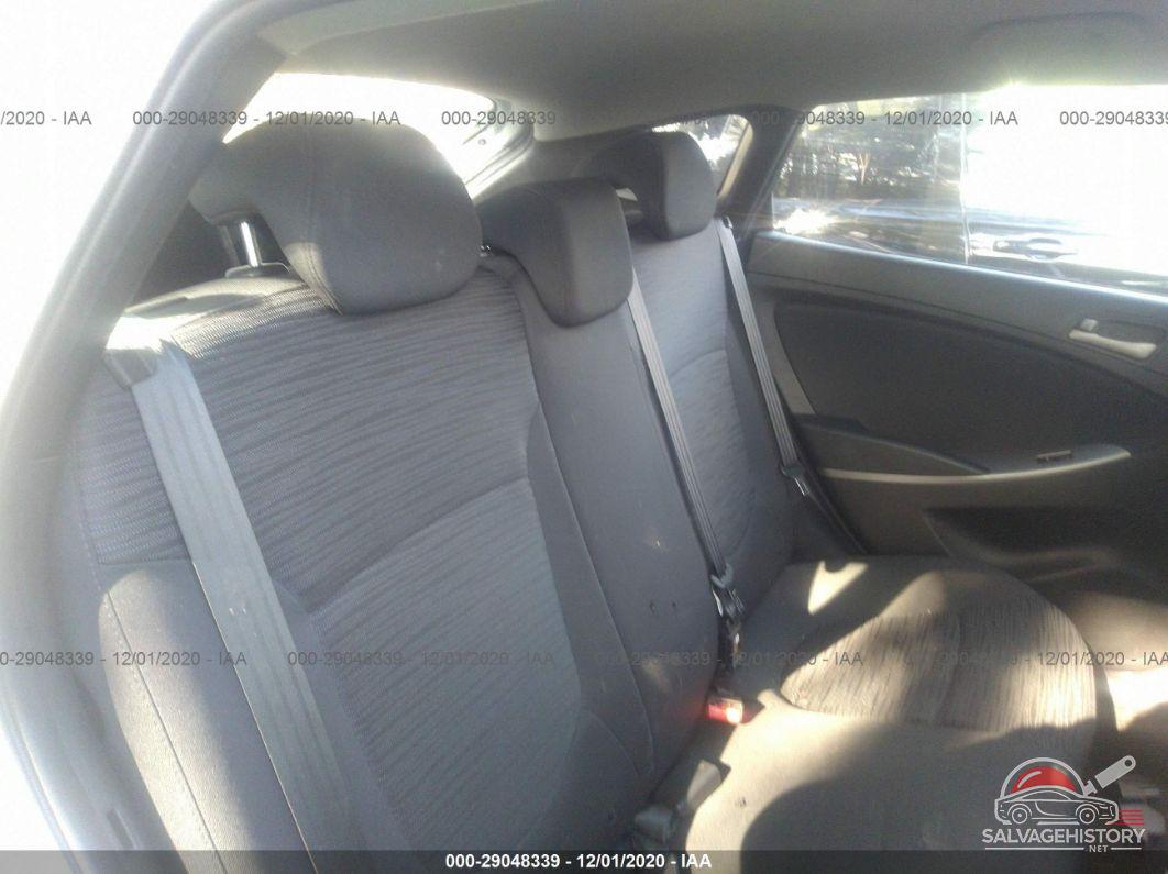 KMHCT5AE4HU320224 2017 HYUNDAI ACCENT photo no. 8