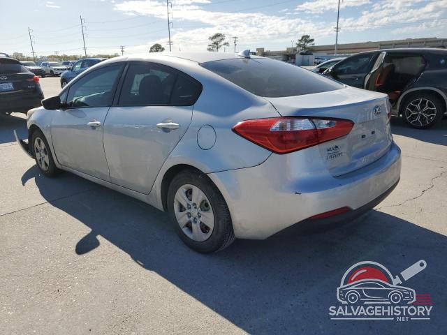 KNAFK4A62F5401007 2015 KIA FORTE photo no. 2