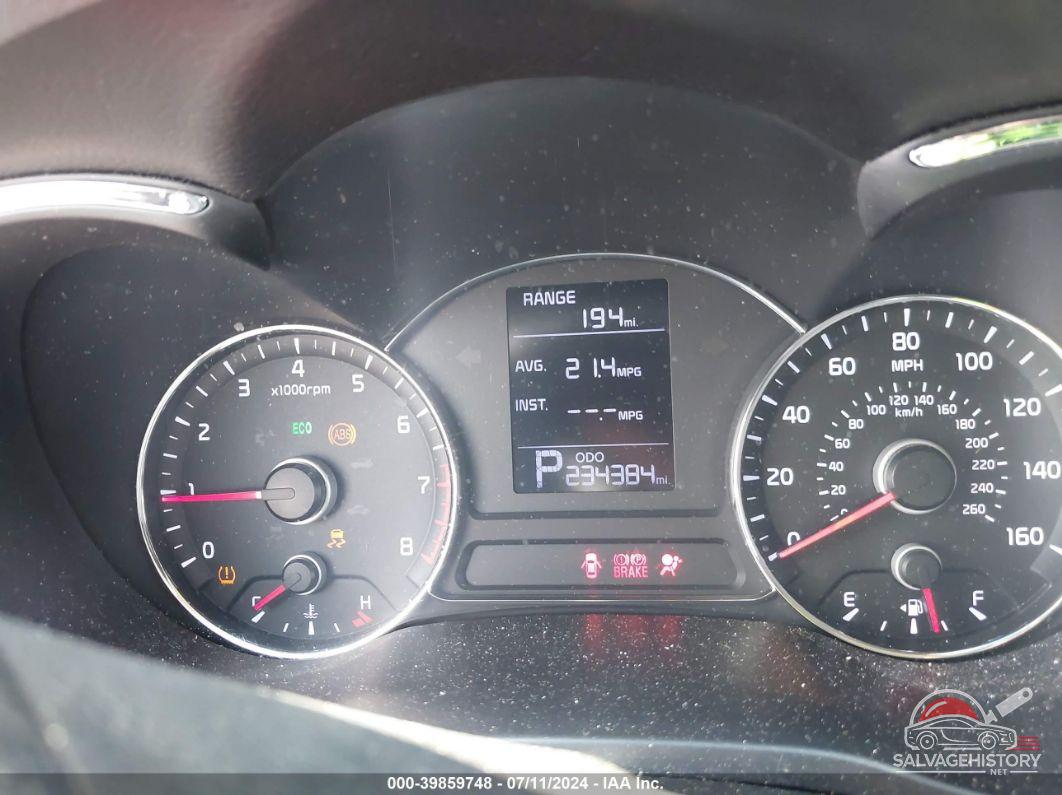 KNAFX4A62E5097886 2014 KIA FORTE photo no. 7