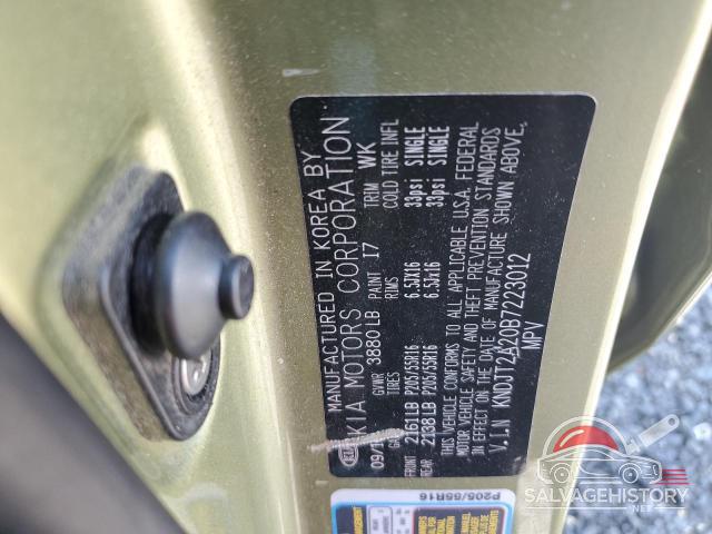 KNDJT2A20B7223012 2011 KIA SOUL photo no. 12