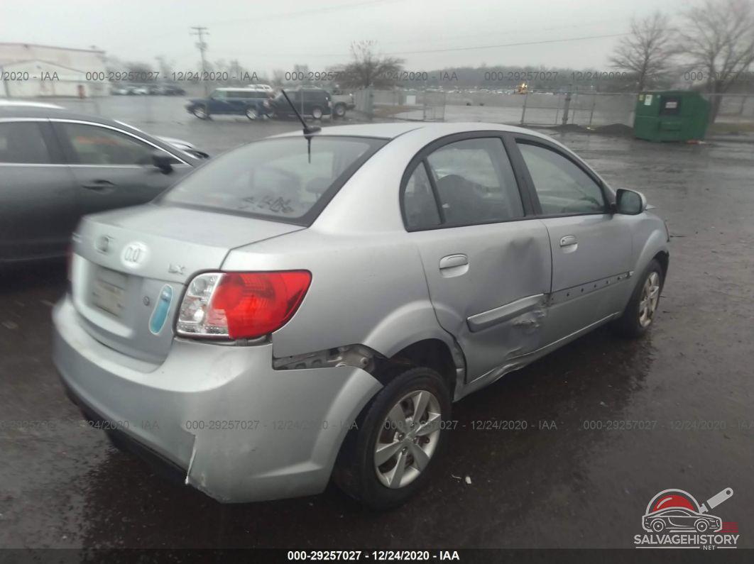 KNADH4A31A6634519 2010 KIA RIO photo no. 4